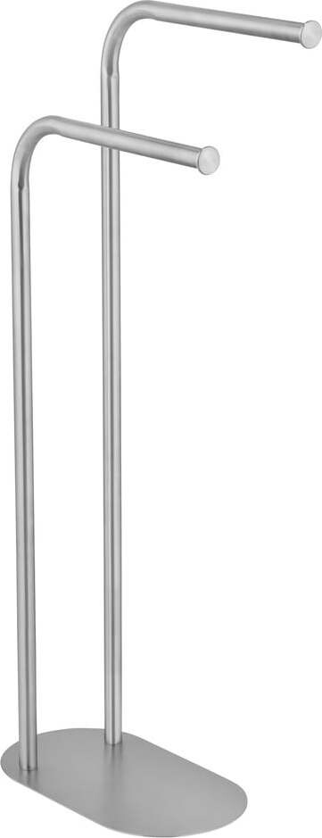 Stojan na ručníky z nerezové oceli v matně stříbrné barvě Levante – Wenko