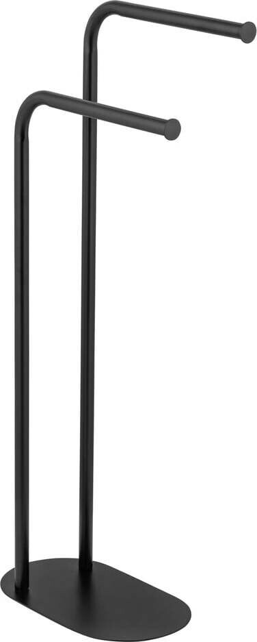 Černý ocelový stojan na ručníky Levante – Wenko