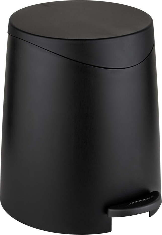 Černý nášlapný plastový odpadkový koš 3 l Portes – Allstar