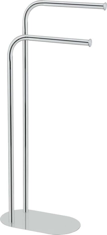 Stojan na ručníky z nerezové oceli v leskle stříbrné barvě Levante – Wenko