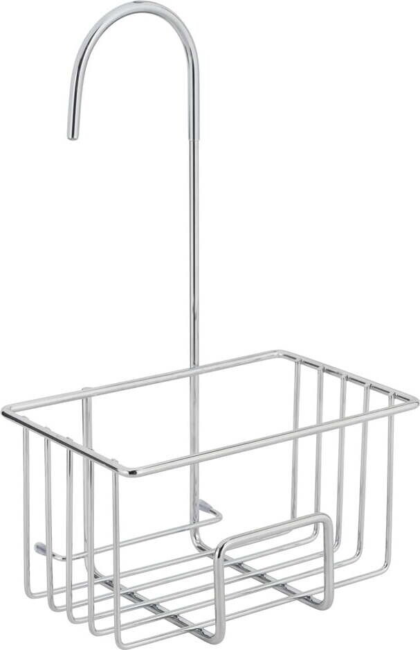 Závěsná koupelnová polička z nerezové oceli v leskle stříbrné barvě Milito – Wenko