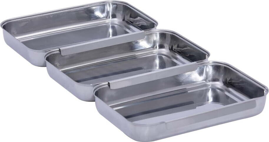 Nerezová sada na obalování ve stříbrné barvě – Maximex