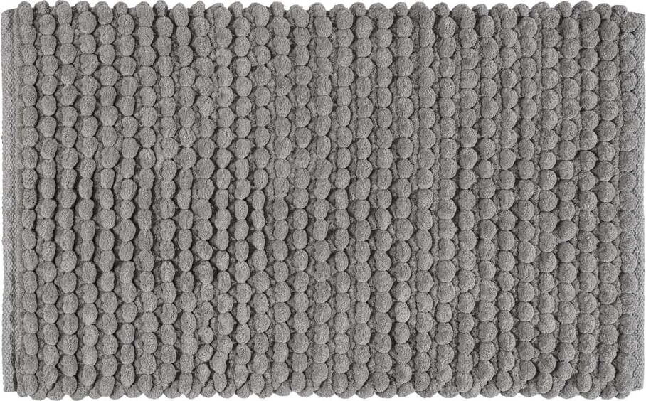 Šedá textilní koupelnová předložka 50x80 cm Solivo – Wenko