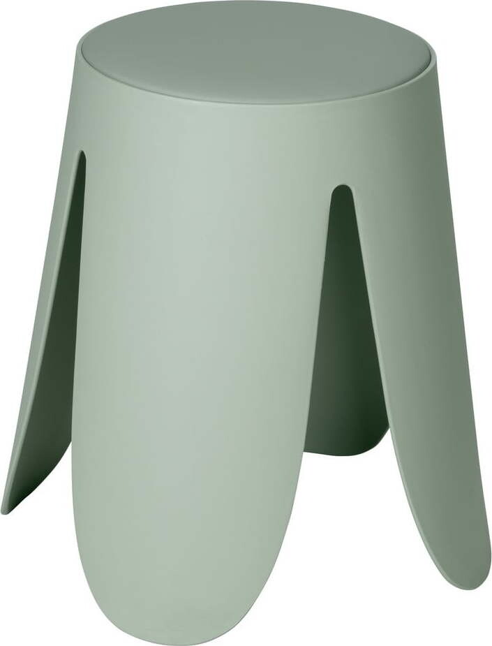 Šalvějově zelená plastová stohovatelná stolička Comiso – Wenko