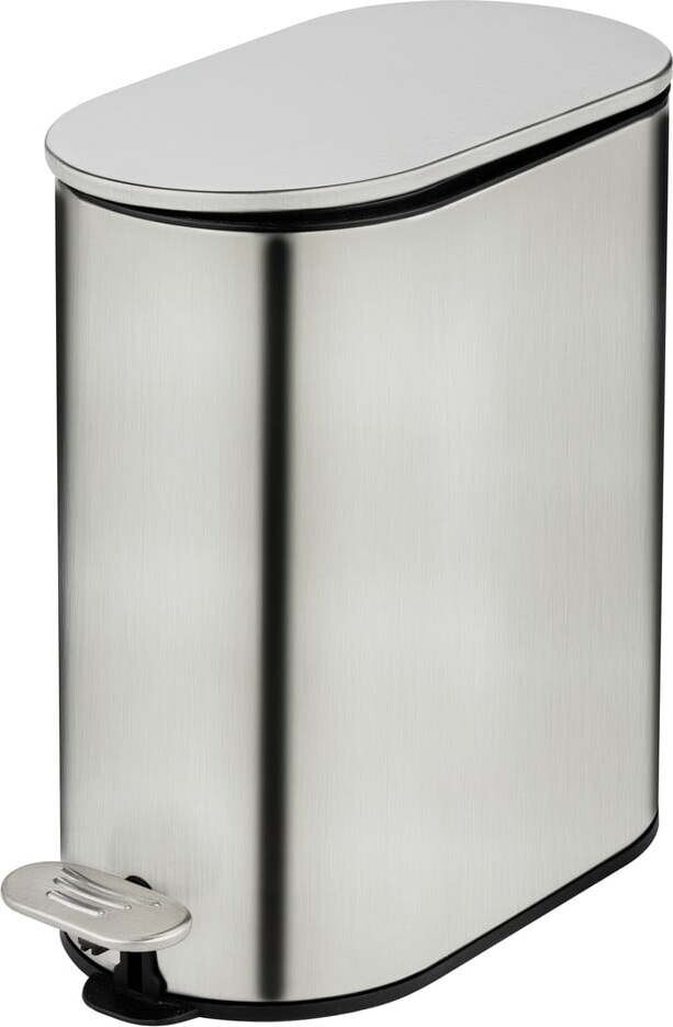 Nášlapný odpadkový koš z nerezové oceli v matně stříbrné barvě 5 l Collungo – Wenko