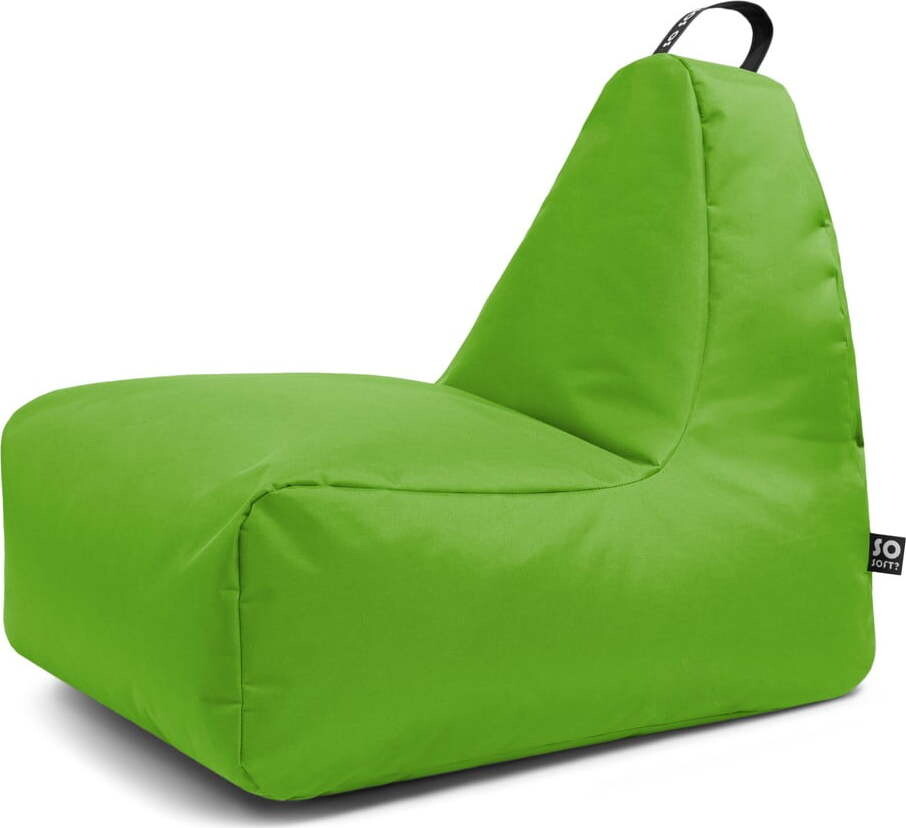 Zelený sedací vak Chill L – So Soft?