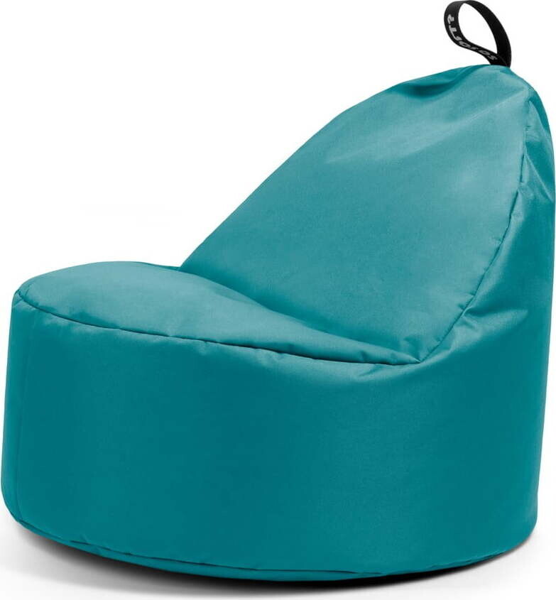 Tyrkysový sedací vak Round XL – So Soft?