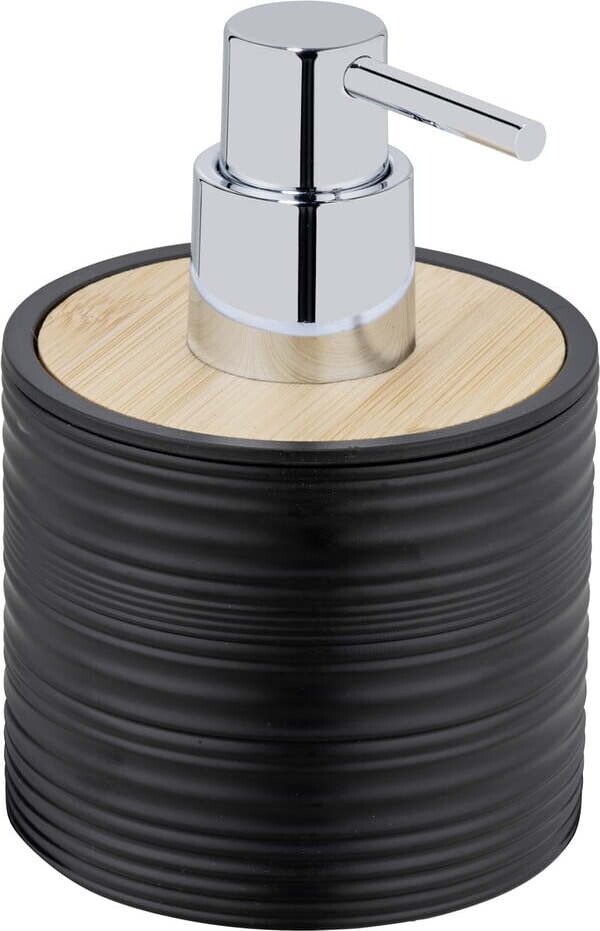 Černý plastový dávkovač mýdla 350 ml Lyon – Allstar
