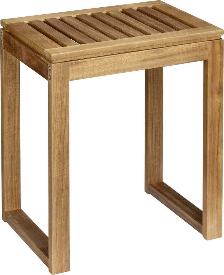 Stolička z masivu akácie v přírodní barvě Fondi – Wenko