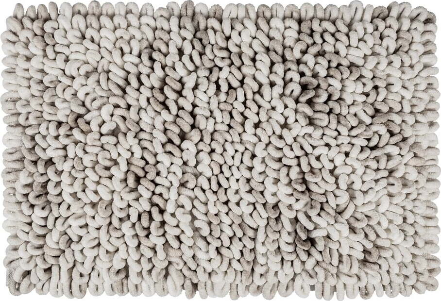 Šedobéžová textilní koupelnová předložka 60x90 cm Lerici – Wenko