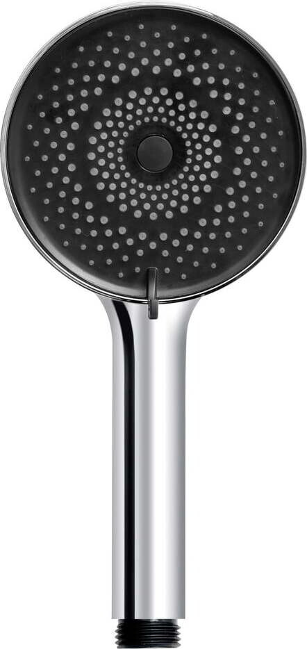 Plastová sprchová hlavice ve stříbrné barvě ø 12 cm Softwater – Wenko