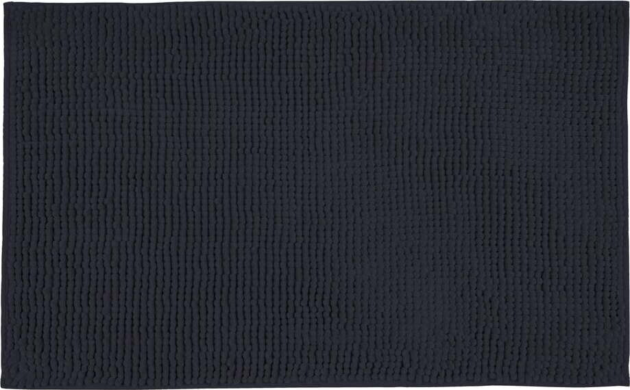 Tmavě modrá textilní koupelnová předložka 50x80 cm Chenille – Allstar