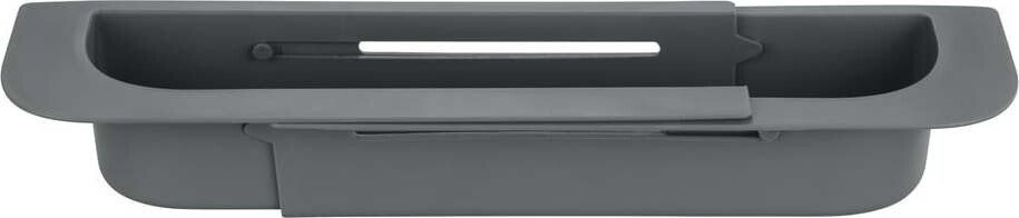 Šedý plastový teleskopický odkapávač do dřezu 49,5x8,5 cm Fino – Wenko