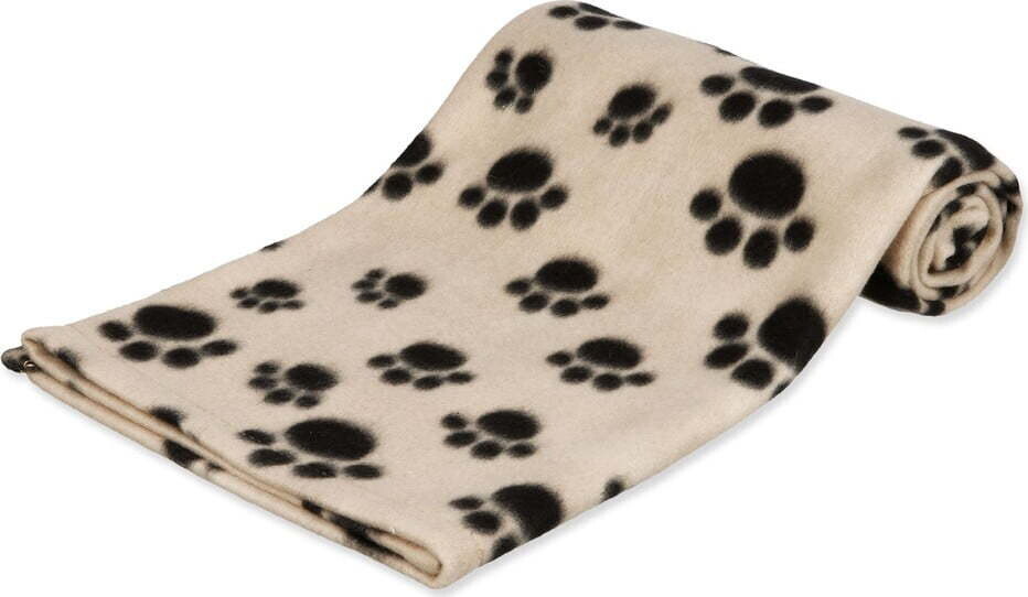 Béžová fleecová deka pro psa 100x70 cm Trixie Barney – Plaček Pet Products