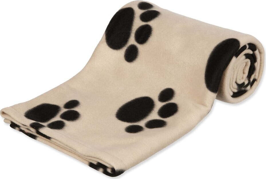Béžová fleecová deka pro psa 150x100 cm Trixie Barney – Plaček Pet Products