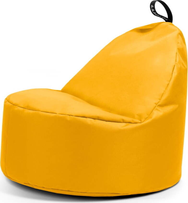 Žlutý sedací vak Round XL – So Soft?
