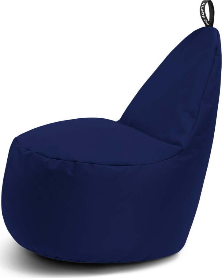 Tmavě modrý dětský sedací vak Lull M – So Soft?