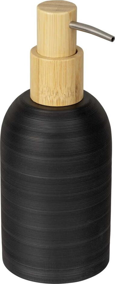 Černý dávkovač mýdla z polyresinu 250 ml Altavalle – Wenko