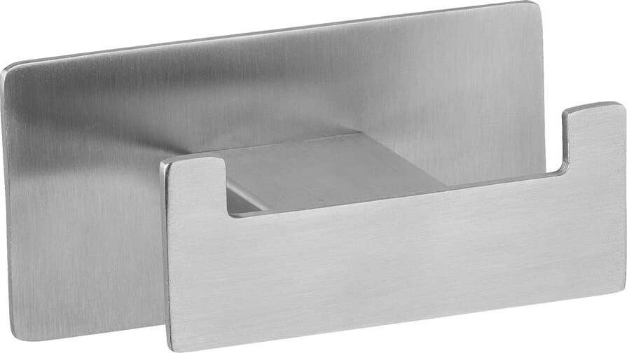 Háček bez vrtání z nerezové oceli v matně stříbrné barvě Genova – Wenko