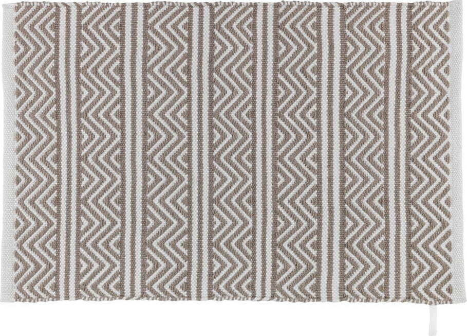 Béžová textilní koupelnová předložka 50x80 cm Shaki – Wenko