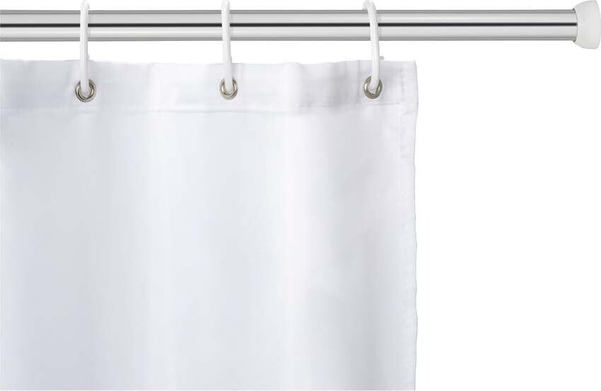 Tyč na sprchový závěs ve stříbrné barvě 110 - 185 cm – Wenko