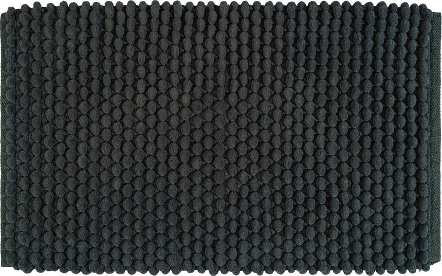 Tmavě zelená textilní koupelnová předložka 50x80 cm Solivo – Wenko