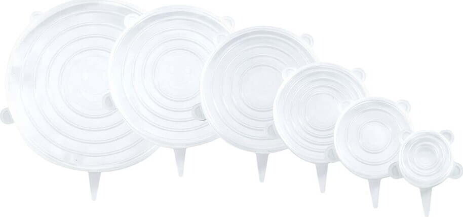 Silikonová univerzální víčka na potraviny v sadě – Maximex