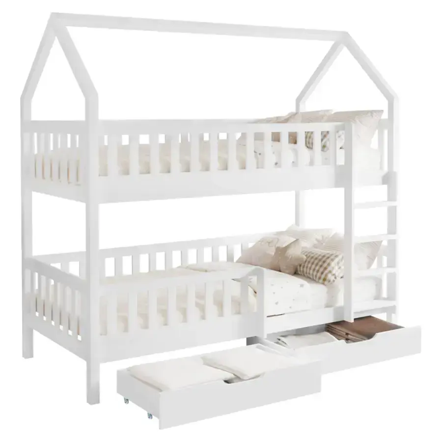 Tempo Kondela Montessori patrová postel VENITA TYP 2 - bílá