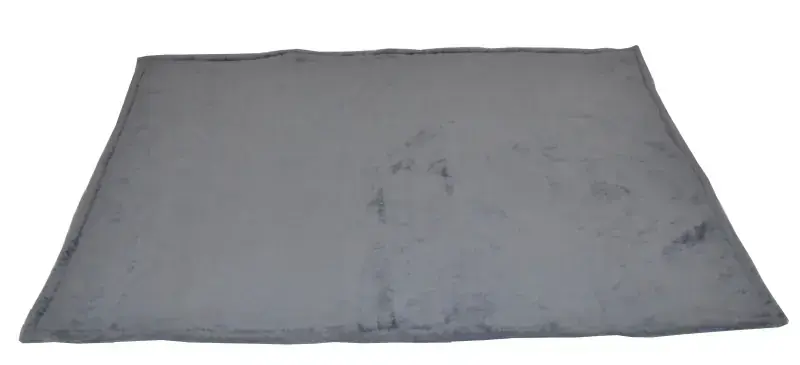 Axin Trading Deka mikroplyš 70x60 cm pro pejska šedá