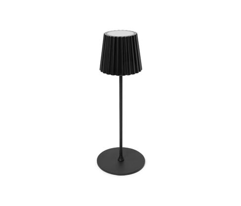 Tchibo - Venkovní dobíjecí stolní lampa LED - barva: černá