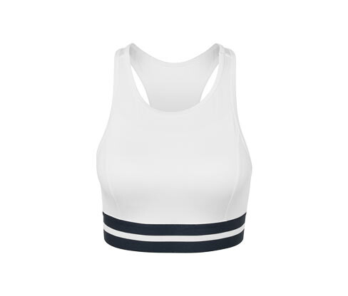 Tchibo - Sportovní podprsenka »Crop Top« - pro ženy - vel. XS 32/34 - barva: modrá