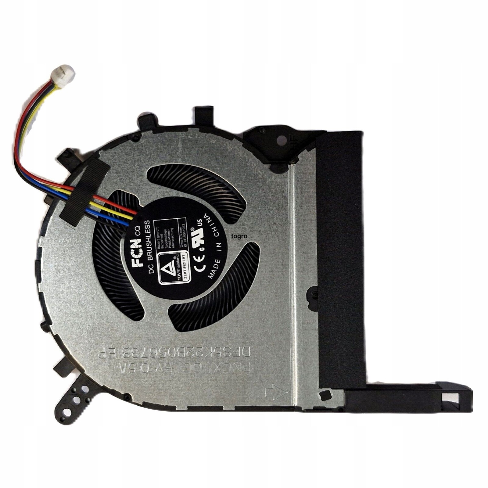 Nový Ventilátor Asus F15 FX506H FX706H FX506QR FA706 Cpu