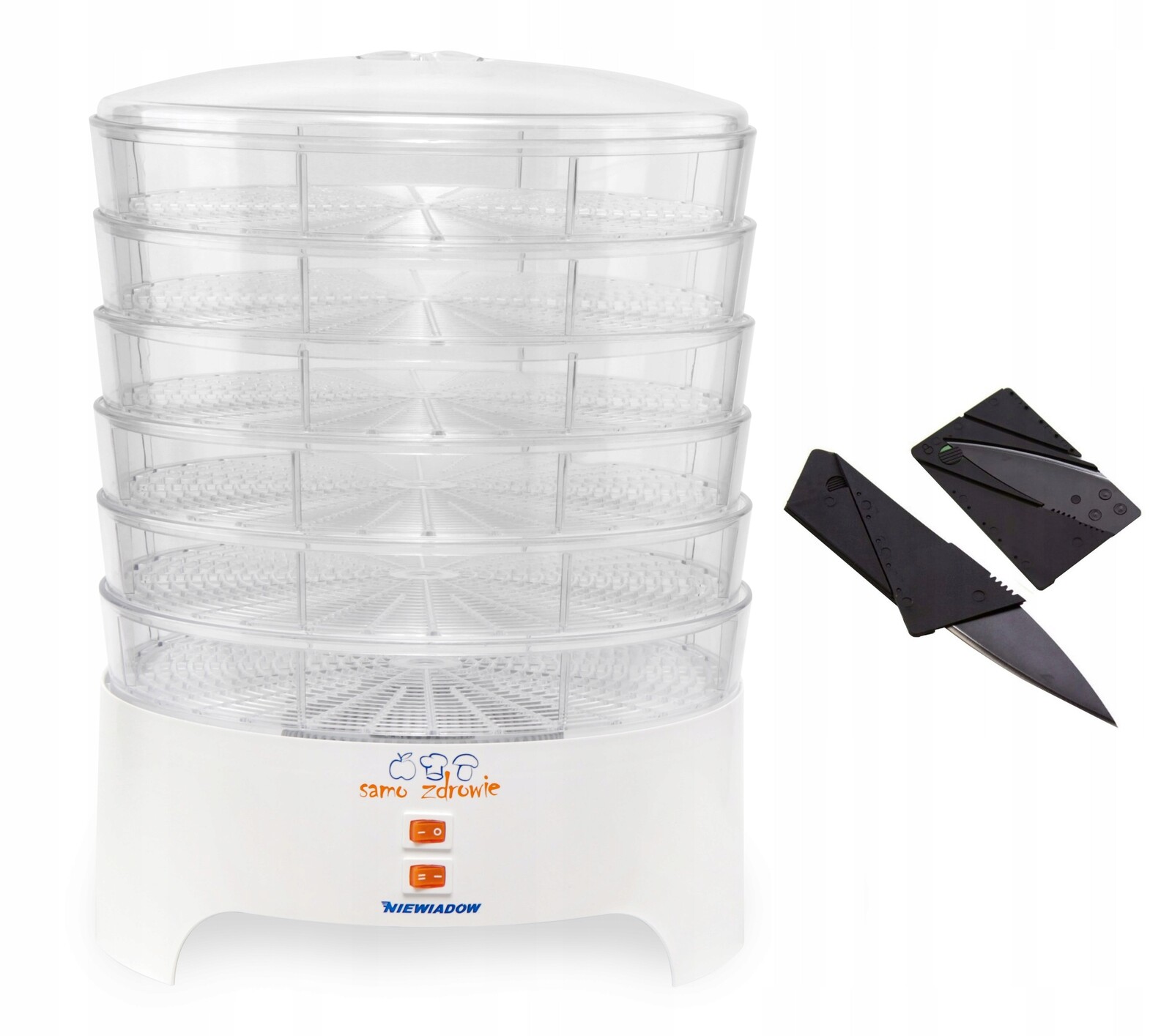 Sušička Hub Plodů Bylin Nevěd 6 Sít 500 W Vyráběná v Polsku
