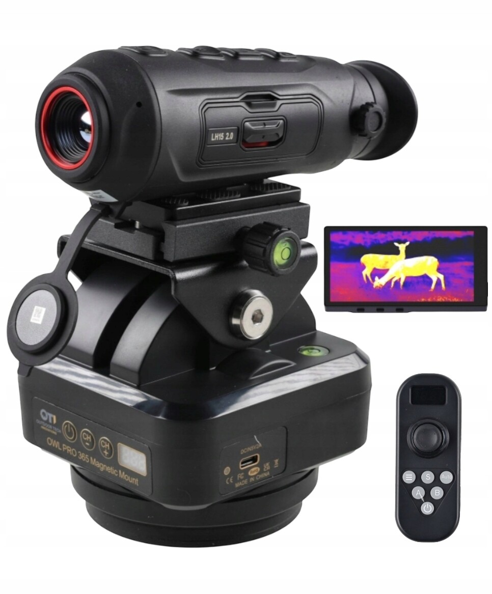 Automobilový dálkově ovládaný stativ Owl Pro365 pro Termo/nokto Kamery Gimbal