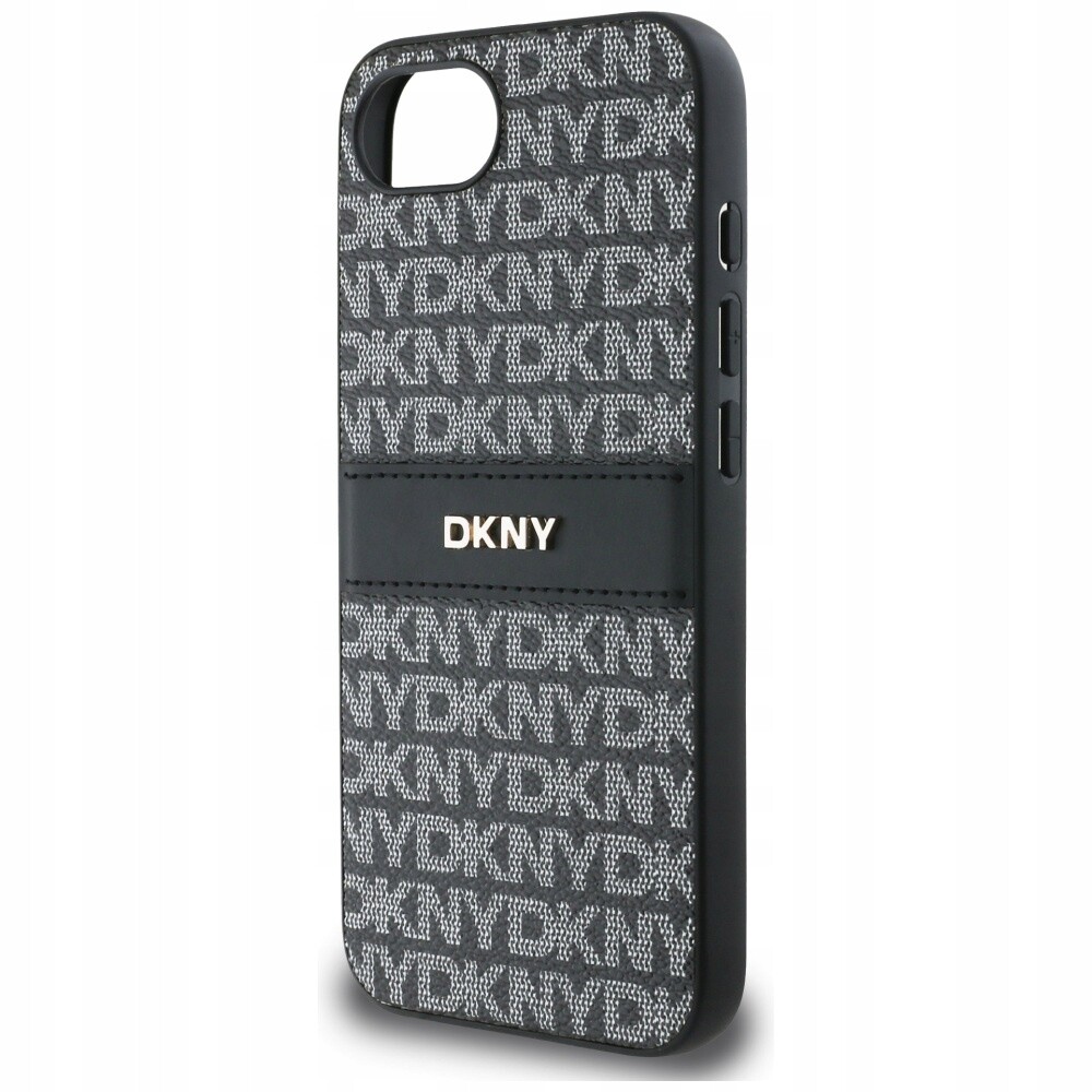 Pouzdro pro iPhone 16e Dkny – pouzdro obal s texturou, černé