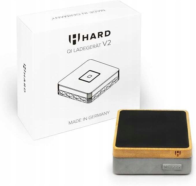 Indukční nabíječka rychlá bezdrátová stanice 15 W, čtvercová, šedá