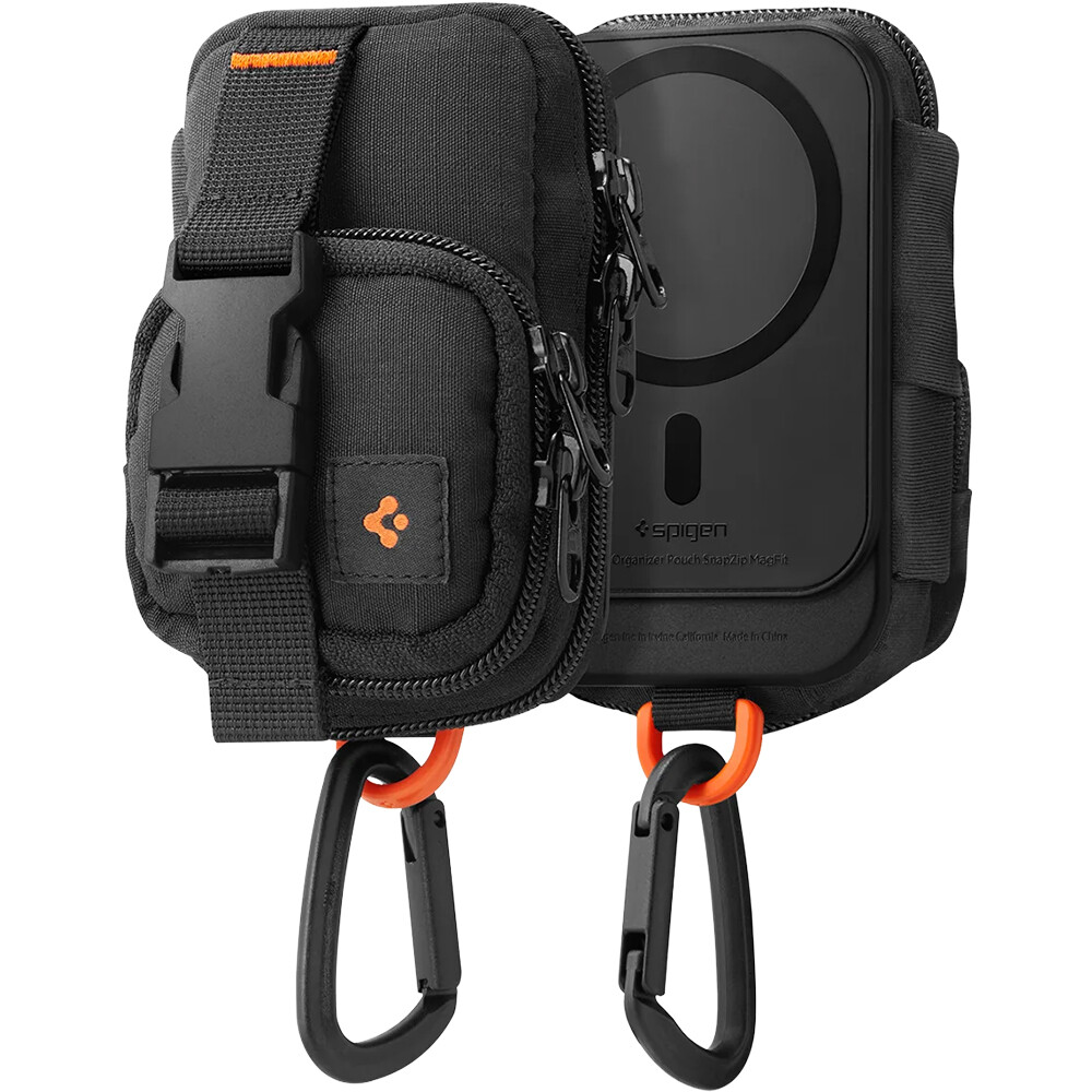 Kompaktní magnetická taška Spigen pro MagSafe, na telefon, štíhlá, prostorná