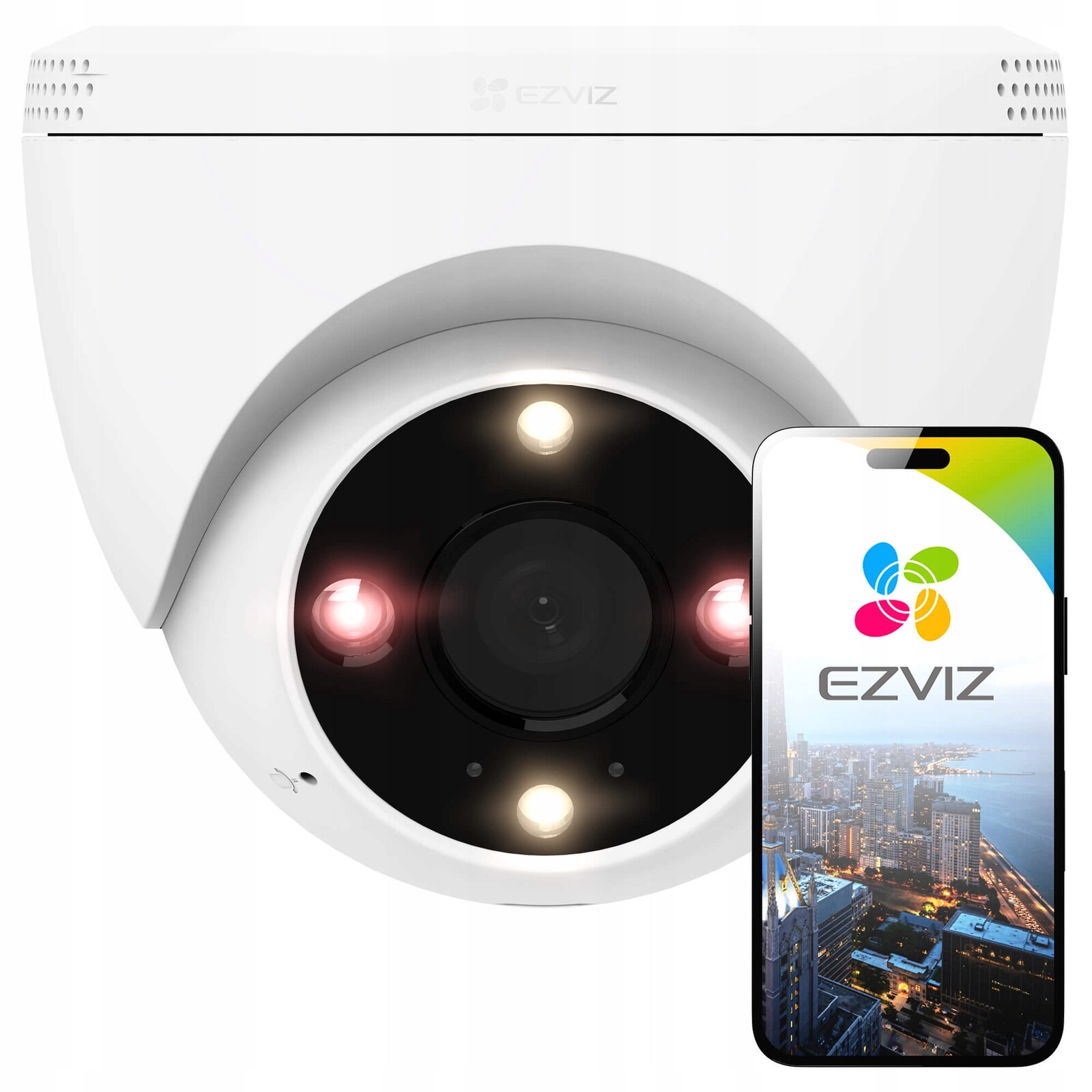 Kopulová kamera CS-H4 4Mpx Wifi RJ45 Ir 30 m Ezviz