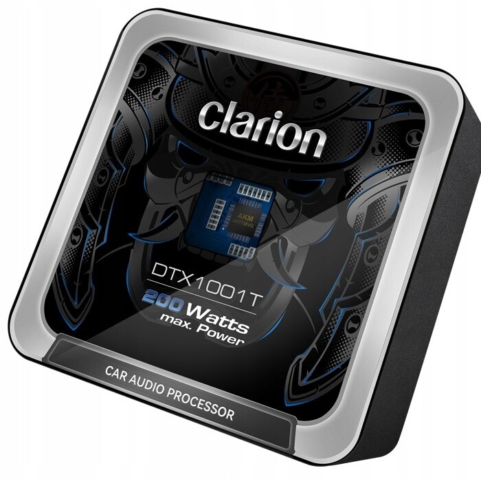 Clarion DTX-1001T 4kanálový automobilový zesilovač Dsp Bluetooth