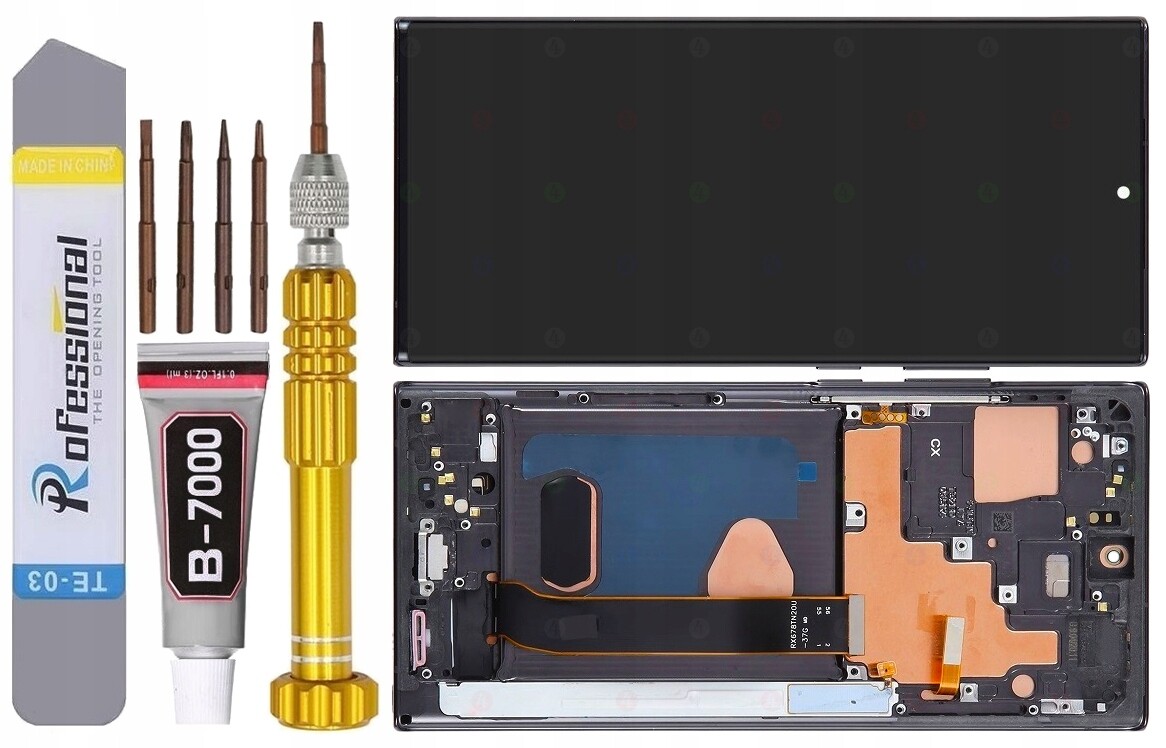 Displej Pro Samsung Galaxy Note 20 Ultra 5G Oled LCD Displej Rámeček