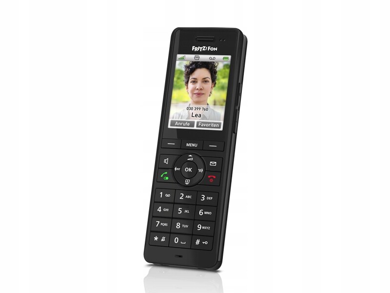FRITZ!Fon X6 černý – stolní telefon Dect VoIP