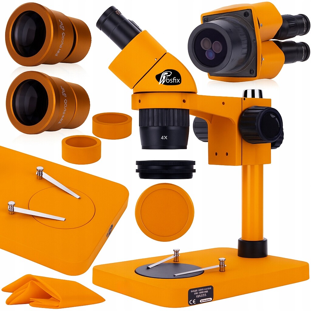 Ganimedes S Stereoskopickým Binokulárním Mikroskopem Planets S Zoomem 20-40X Hq