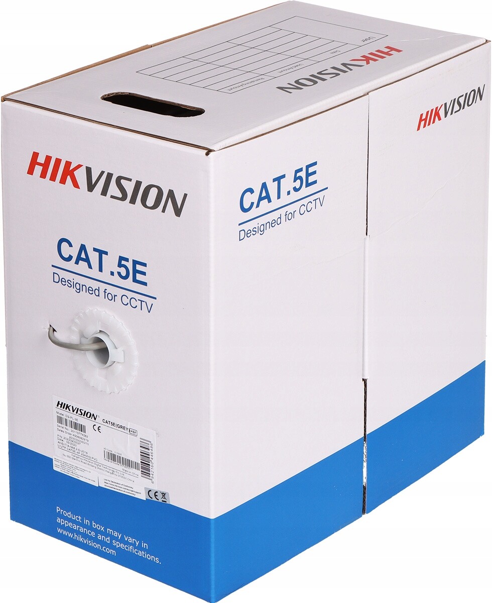 Kabel kroucený Hikvision kat.5e 305 m