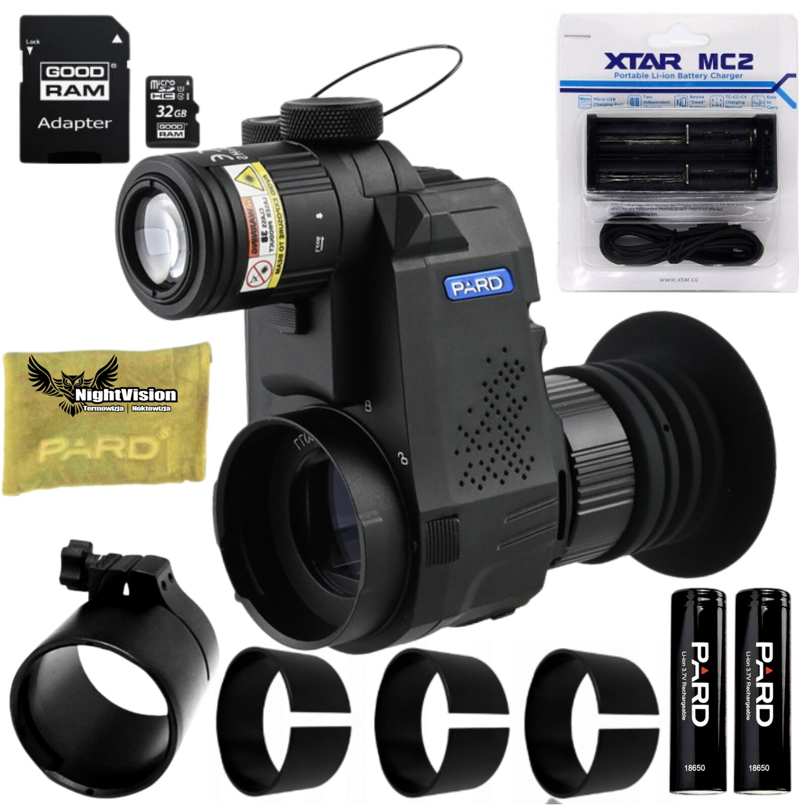 Nástavec pro noční vidění Pard NV-007SP2 4K Pard IR1 940