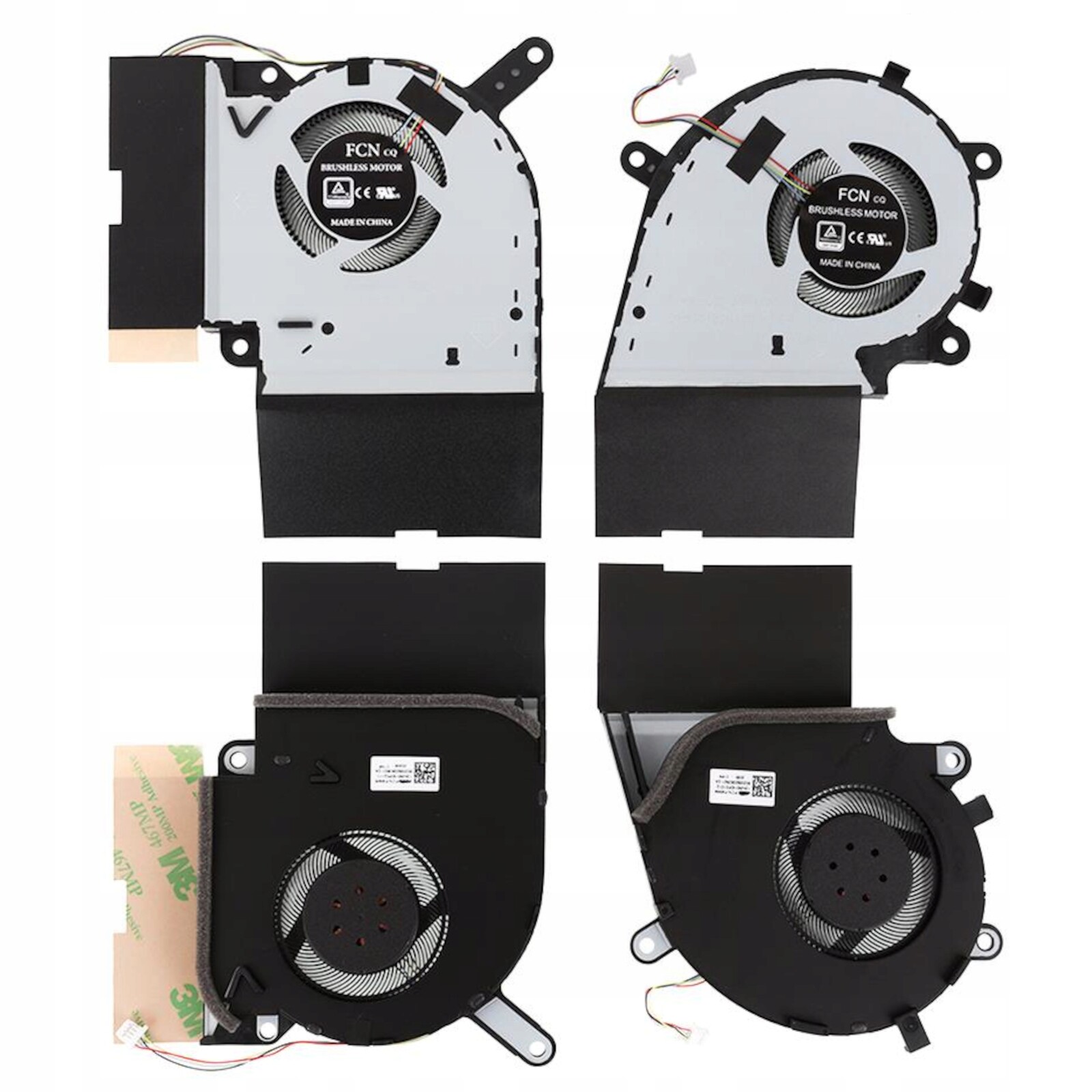 Ventilátory Pro Asus G531 G512 G512LU G531GU G531GV Cpu Gpu 5V