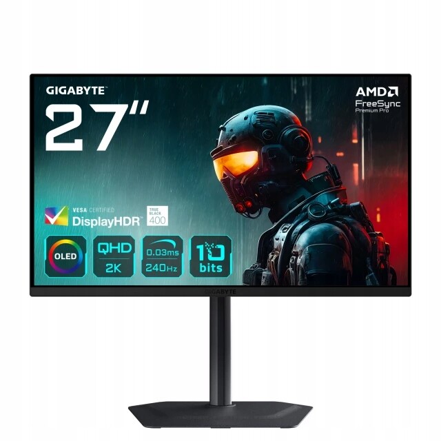 Monitor Gigabyte Oled 27 MO27Q2 240Hz