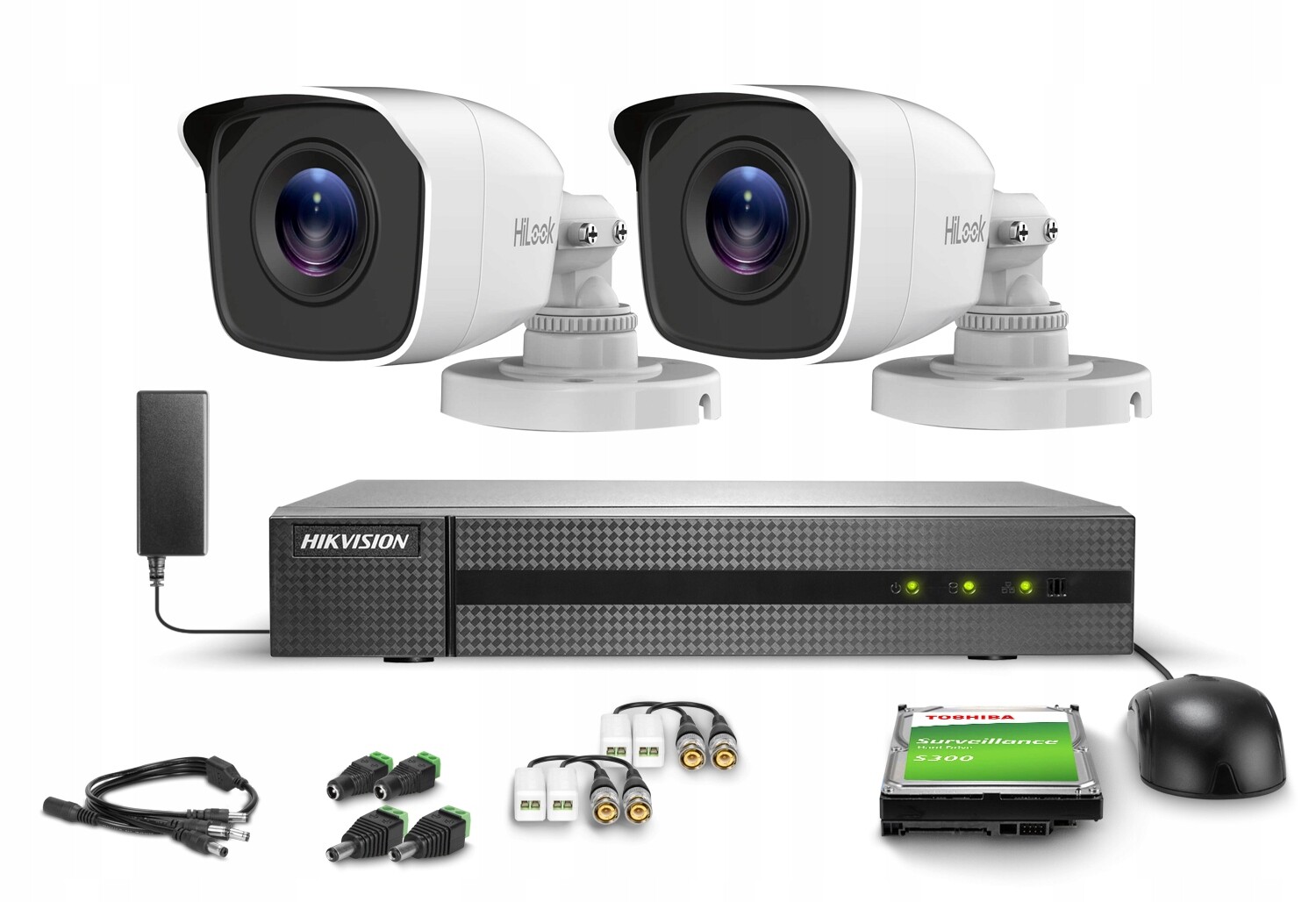 Sada pro monitorování Ahd 2x TVICAM-B2M 2Mpx FullHD IR20m