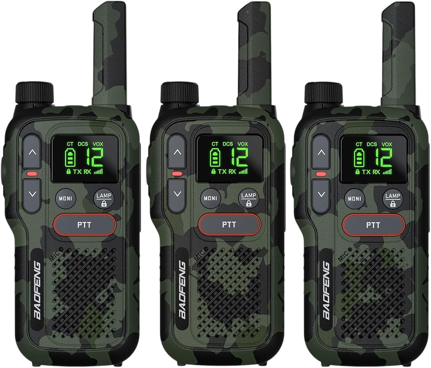 Baofeng GT-18 Vysílačka Walkie Talkie PMR446 Dosah 5KM 1500mAh