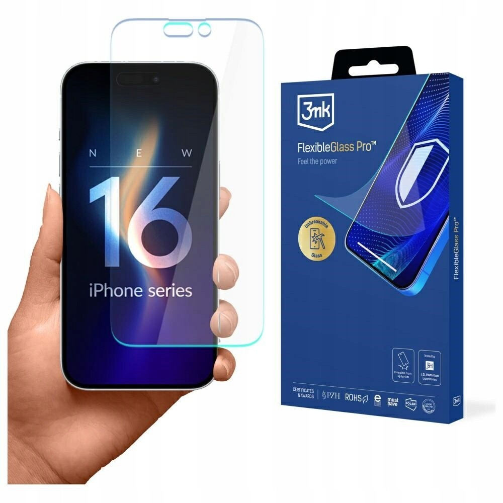Sklo FlexibleGlass Pro 3MK pro Apple iPhone 16 Pro