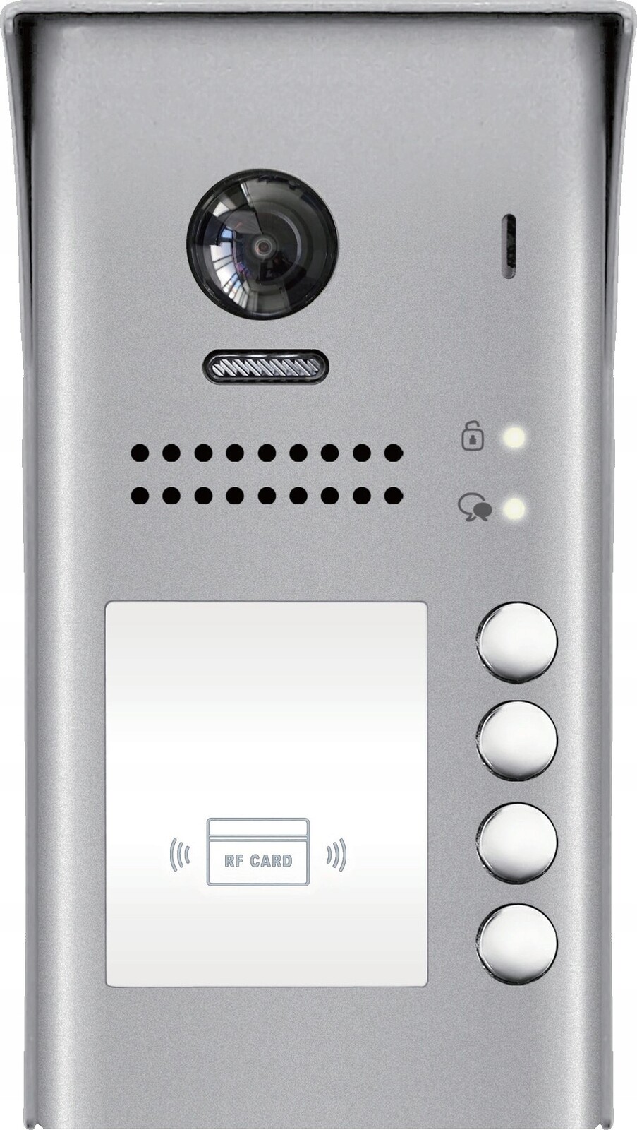 Venkovní modulární kazeta Videodomofonu Eura VDA-85A5 2EASY 4-místná